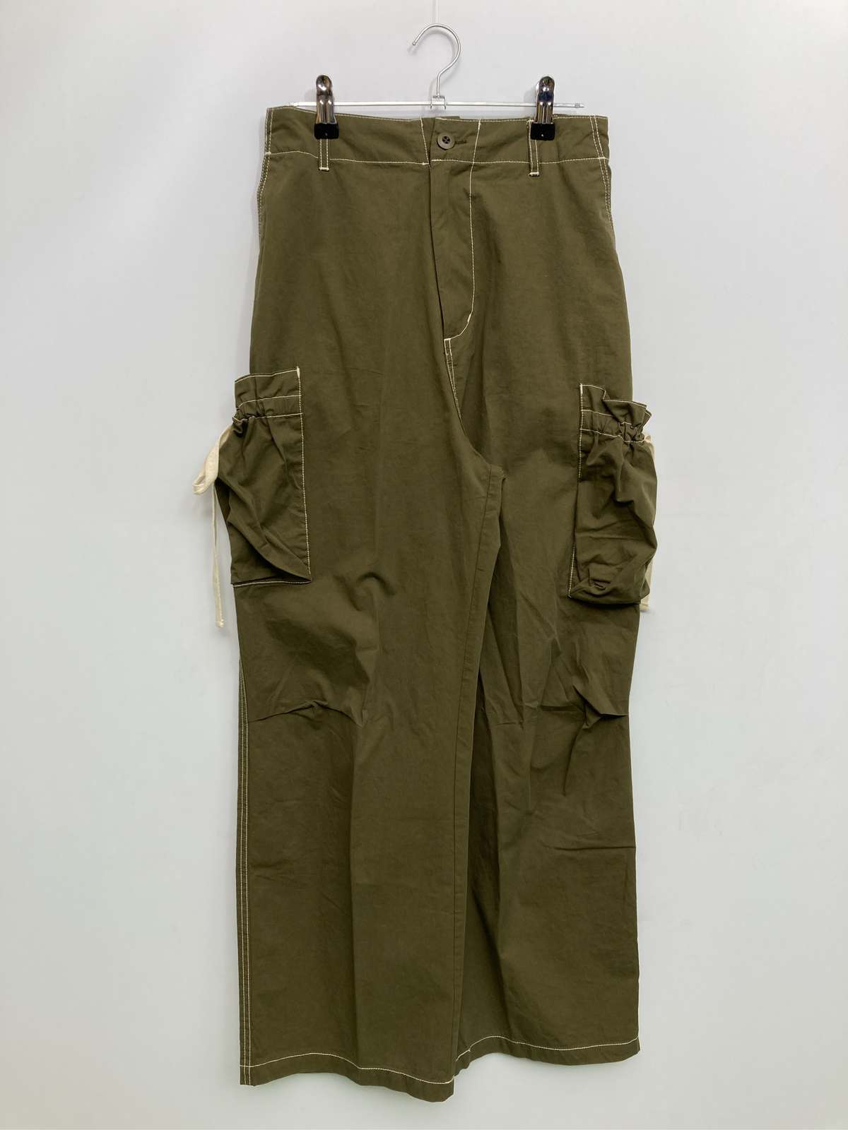 【中古】FREAK'S STORE フリークスストア カーゴパンツ S カーキ レディース