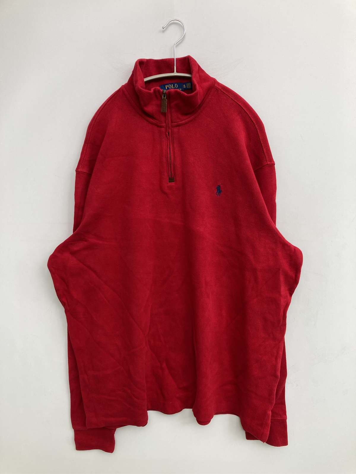 【中古】POLO ポロ ニット/セーター XL レッド メンズ