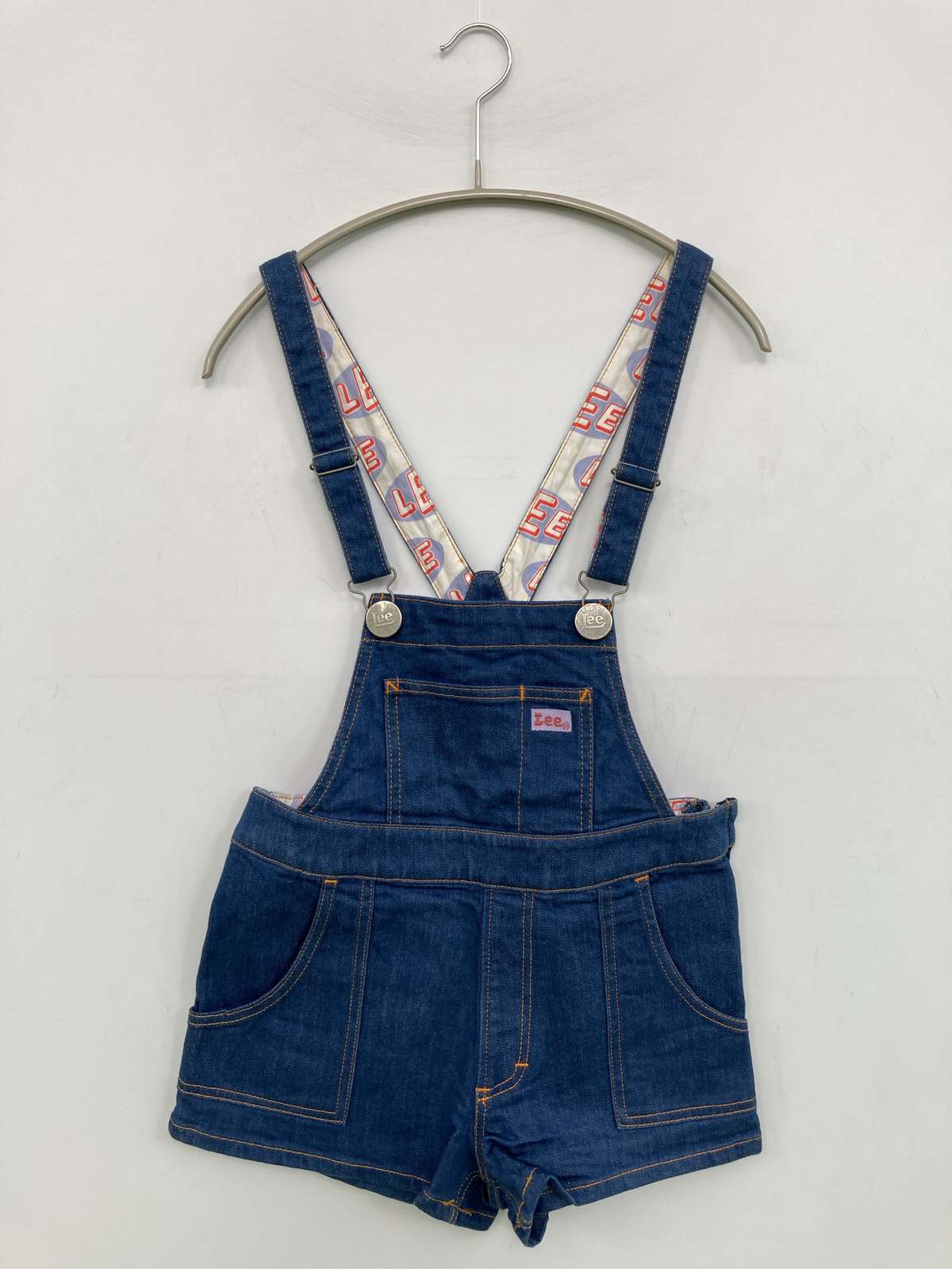 【中古】Lee リー サロペット/オーバーオール S ブルー レディース