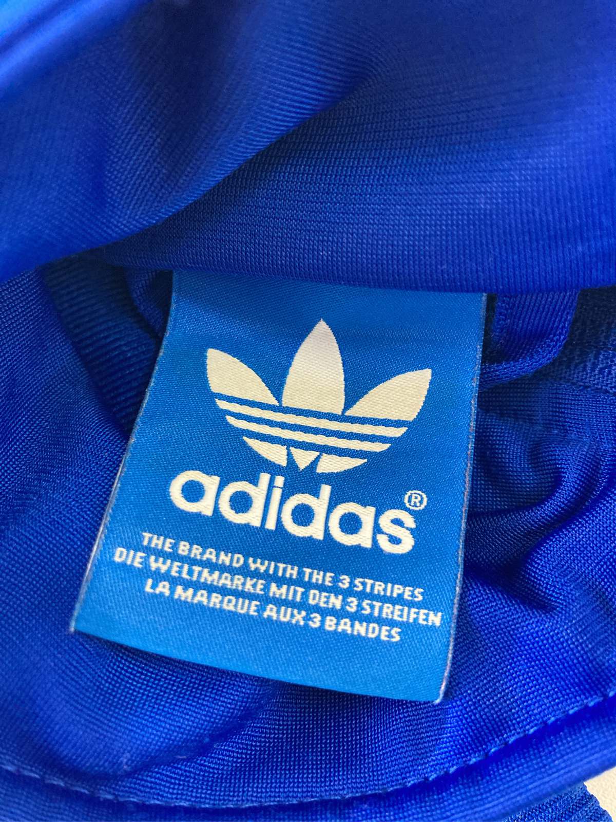 【中古】adidas アディダス ジャージ/トラックジャケット 168cm ブルー メンズ レ...