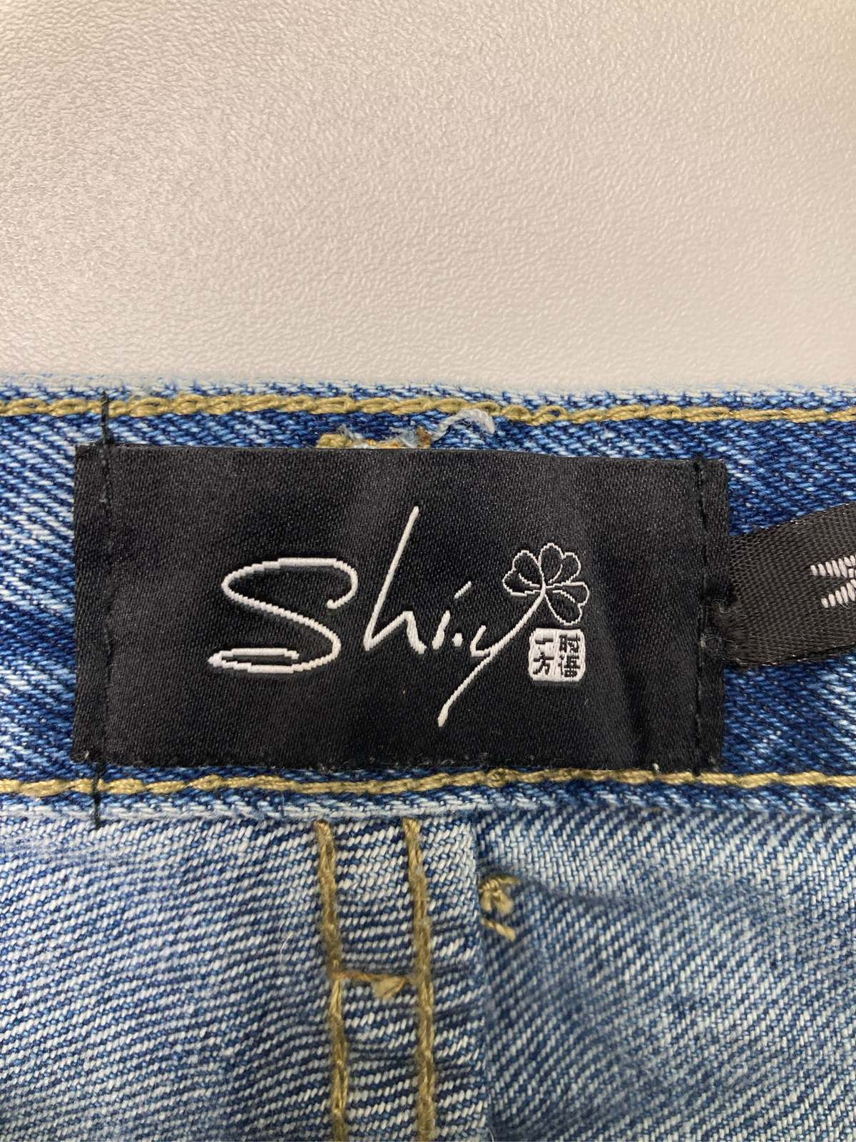 【中古】Shi.y デニムパンツ M ブルー レディース