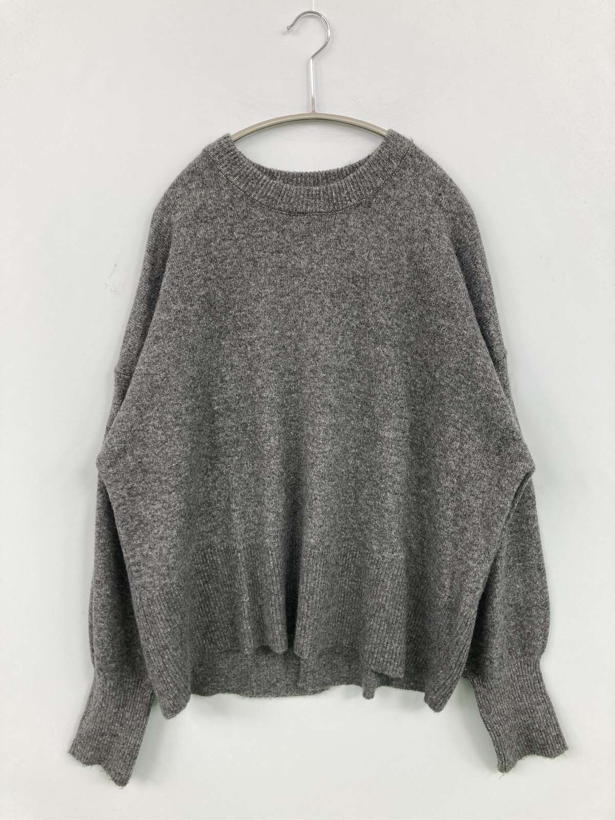 【中古】GeeRA ジーラ ニット/セーター LL バスト90-96 身長154-162 グレー メンズ レディース