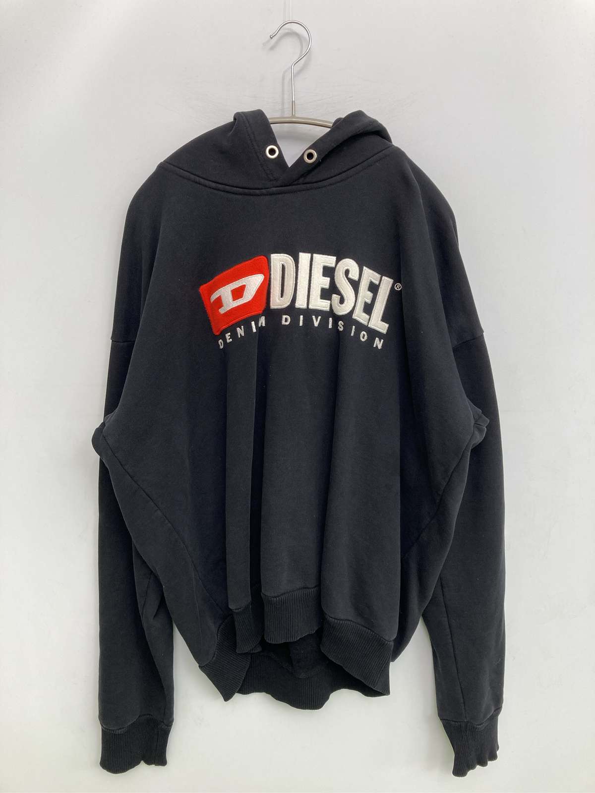 【中古】DIESEL ディーゼル パーカー M ブラック メンズ レディース