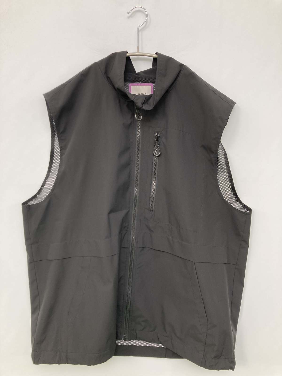 【中古】BAYFLOW ベイフロー ベスト 4 ブラック 無地 メンズ