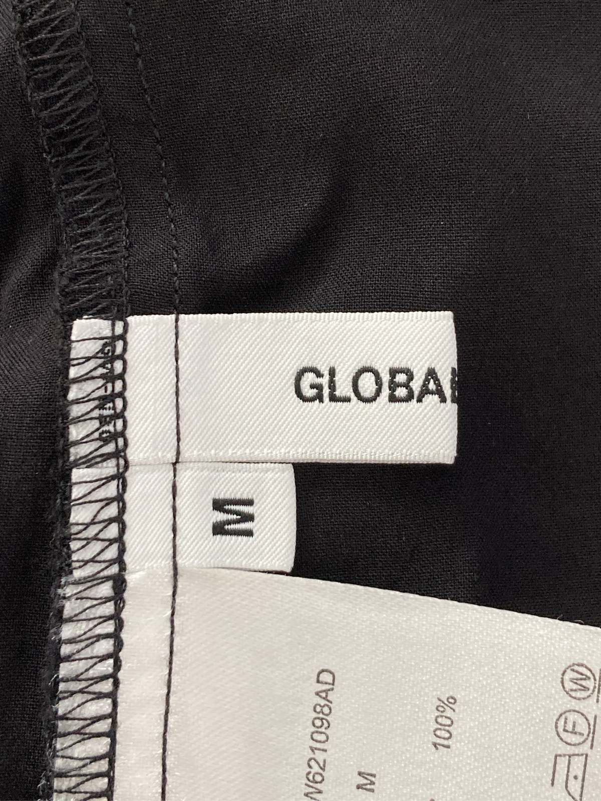【中古】GLOBAL WORK グローバルワーク シャツ/ブラウス M ブラック 無地 ミドル丈 袖なし ノーカラー レディース digdig-10002450 digdig 楽天市場店 サンプル画像3