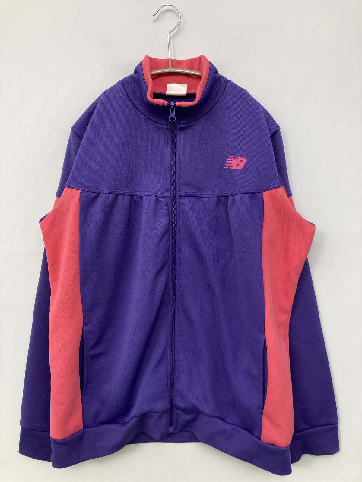 【中古】New Balance ニューバランス ジャージ/トラックジャケット LL ブルー レデ...