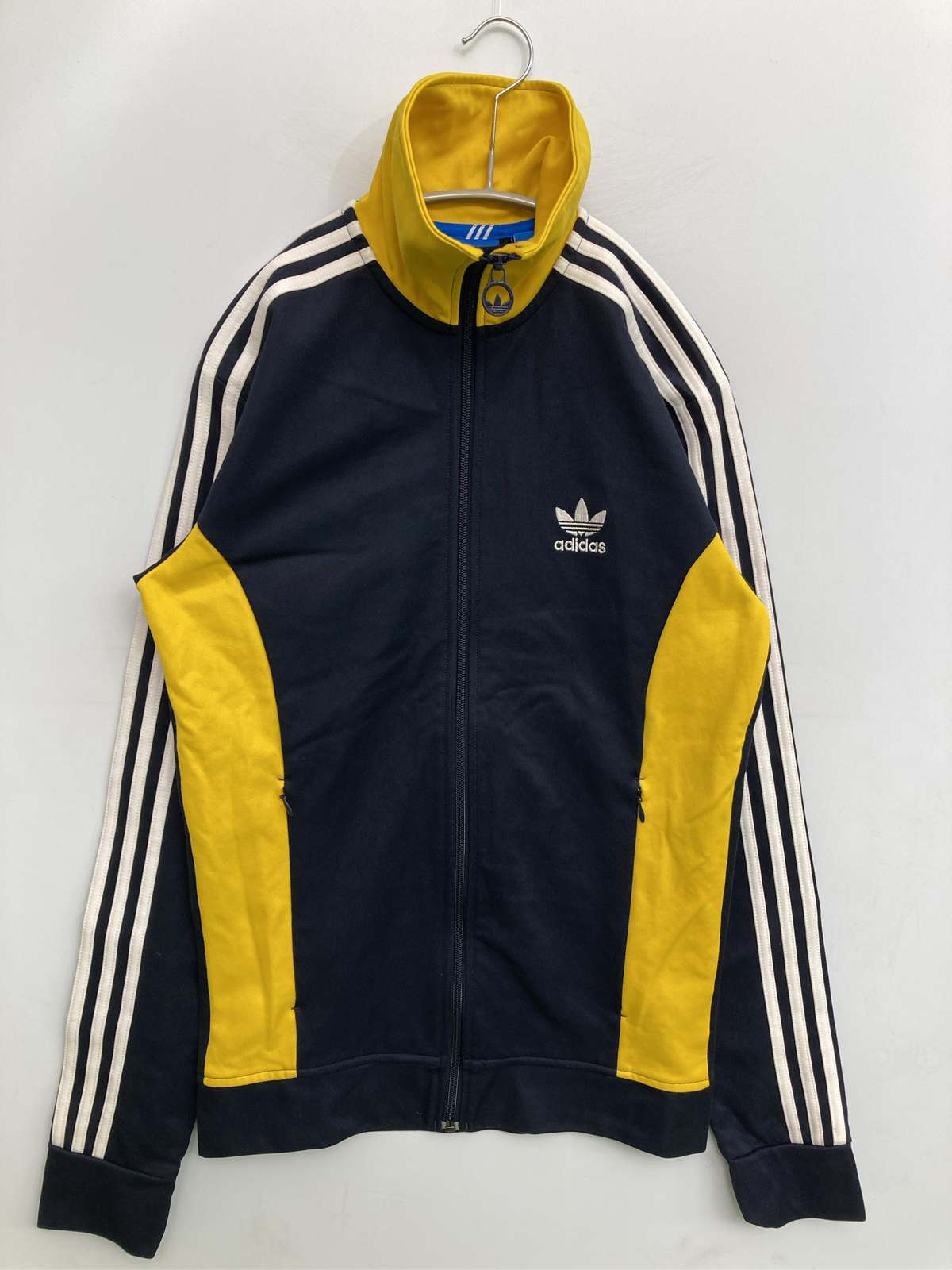 【中古】adidas アディダス ジャージ/トラックジャケット 95 ブラック レディース