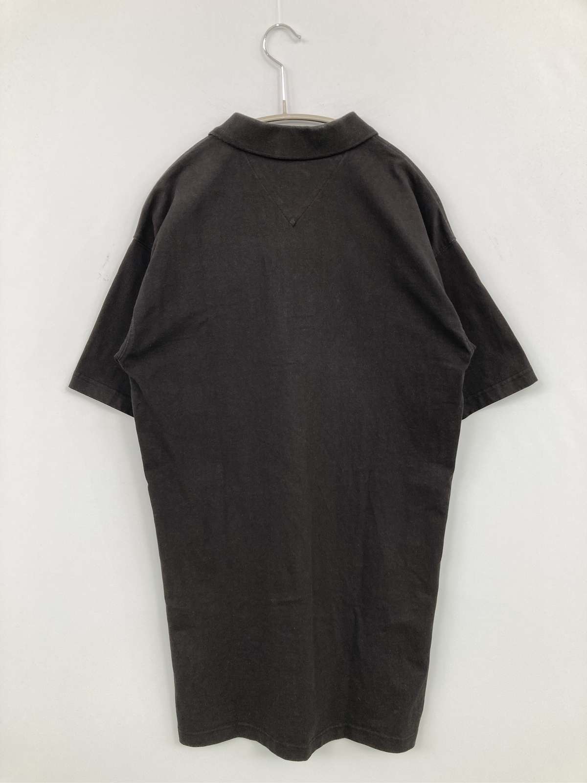 digdig 楽天市場店の【中古】TOMMY HILFIGER トミーヒルフィガー ポロシャツ XS ブラック レディース｜アングル2
