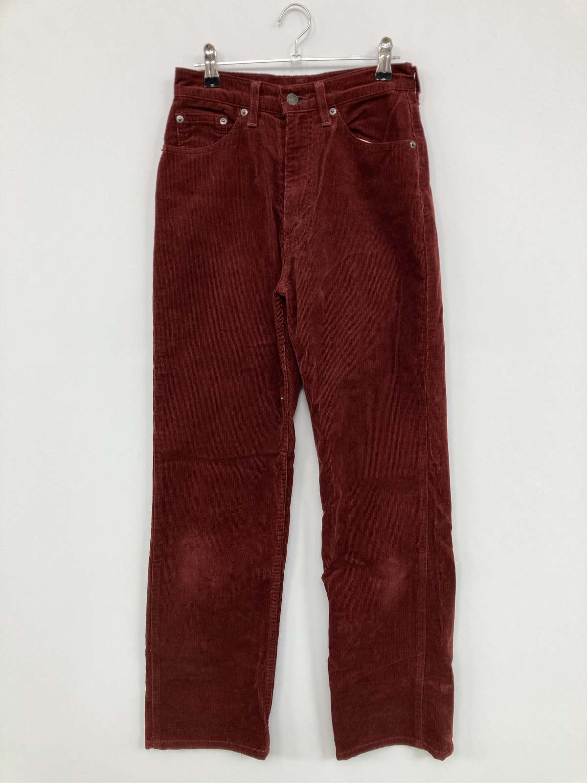 【中古】LEVI STRAUSS & CO. リーバイストラウスアンドカンパニー パンツ W30 L32 レッド レディース