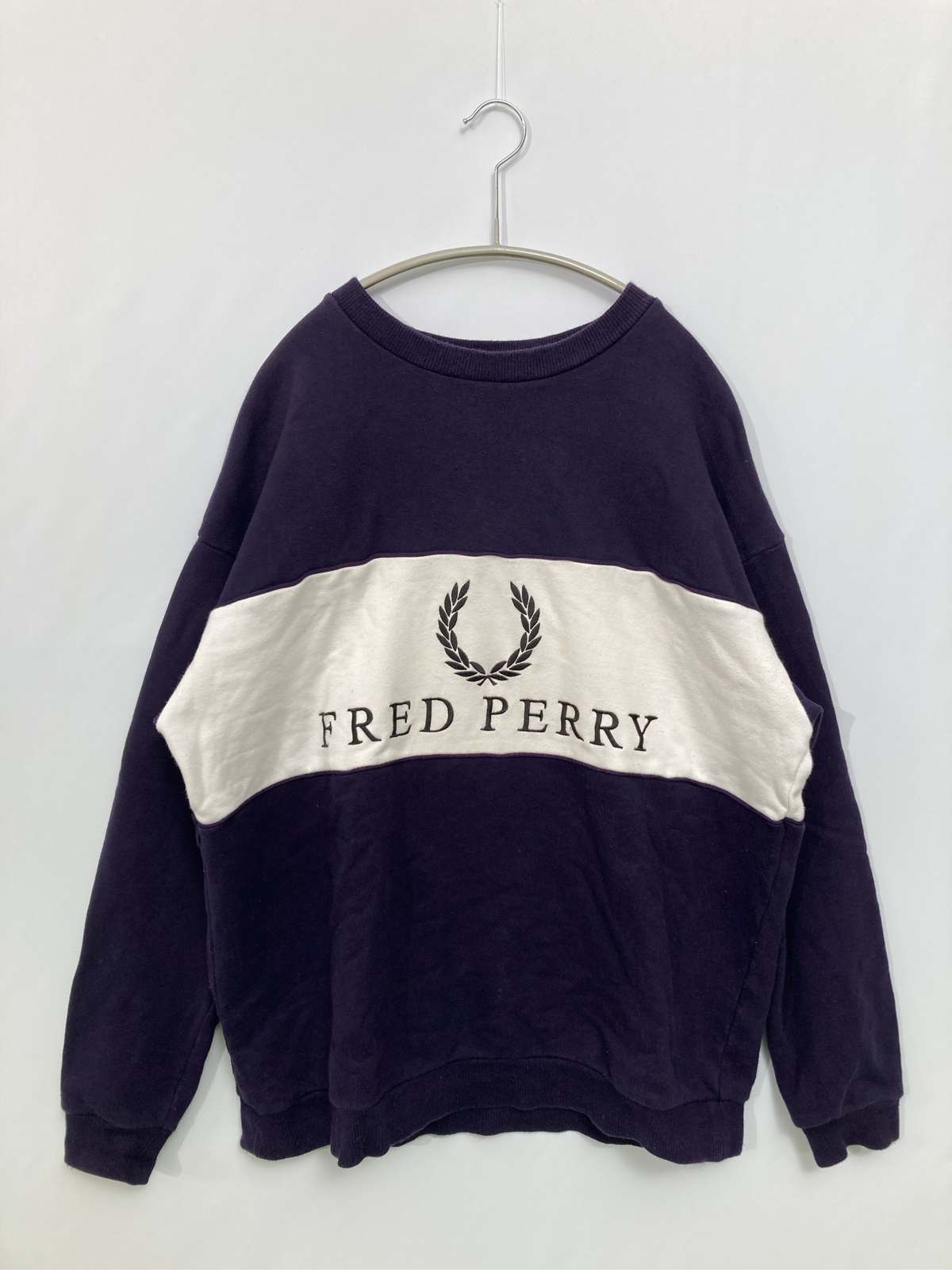 楽天市場】FREDPERRY フレッドペリー（カラーネイビー）（スウェット