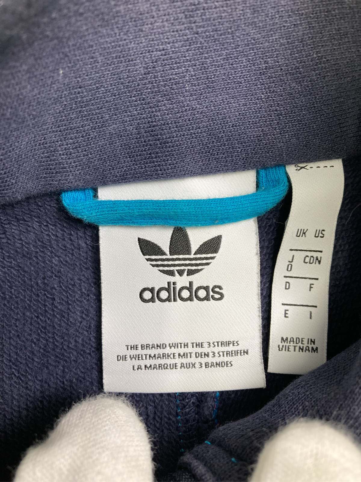 digdig 楽天市場店の【中古】adidas アディダス ジャージ/トラックジャケット O ブルー メンズ｜アングル3
