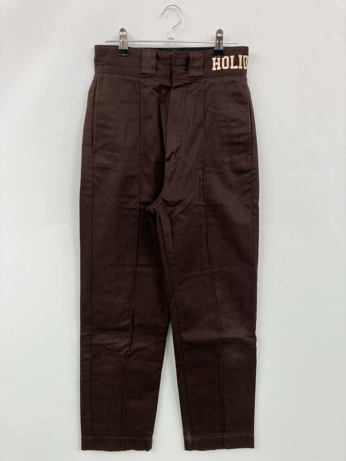 【中古】Dickies ディッキーズ チノパンツ 0 ブラウン レディース