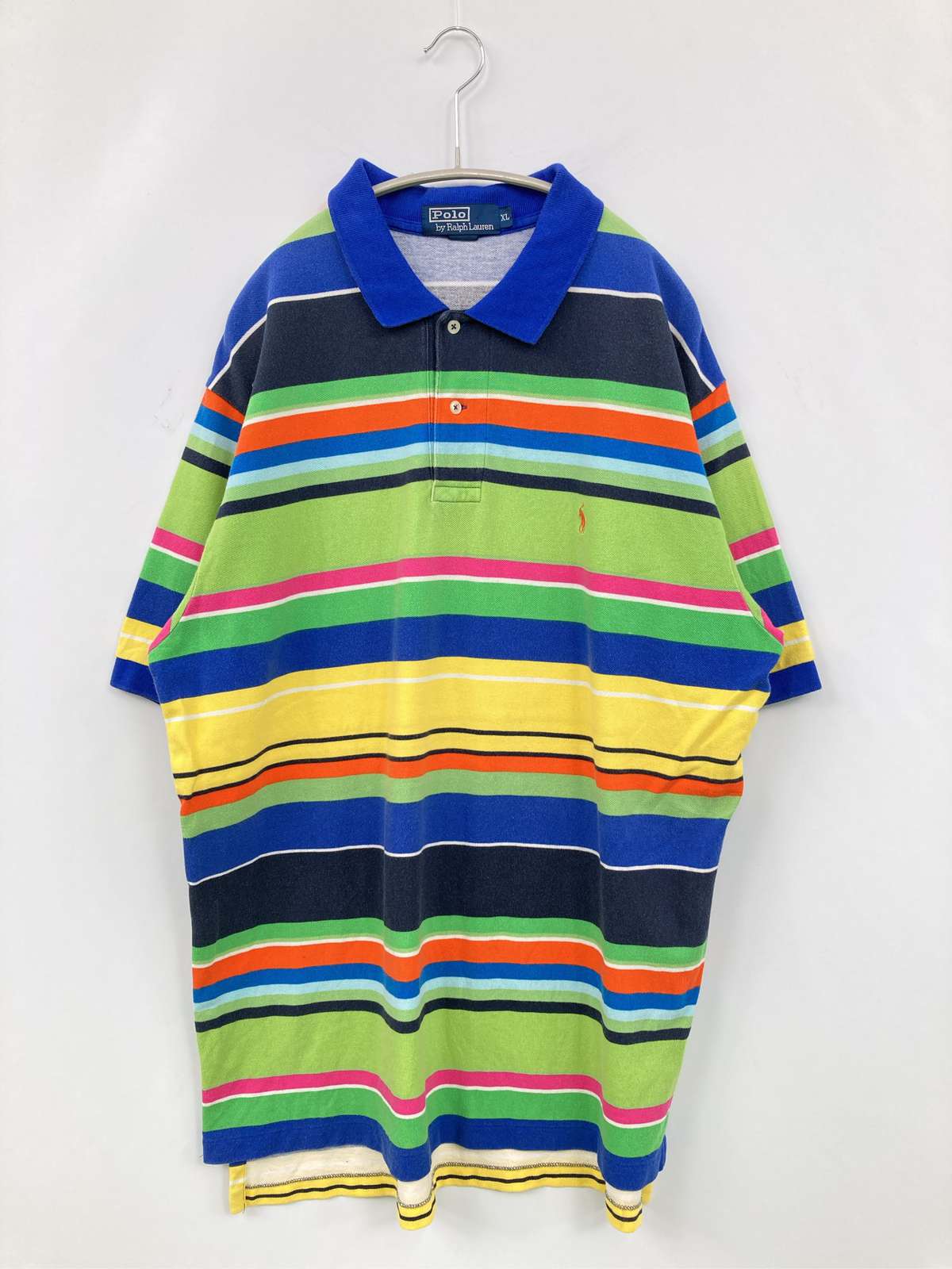POLO ポロ ポロシャツ XL グリーン メンズ