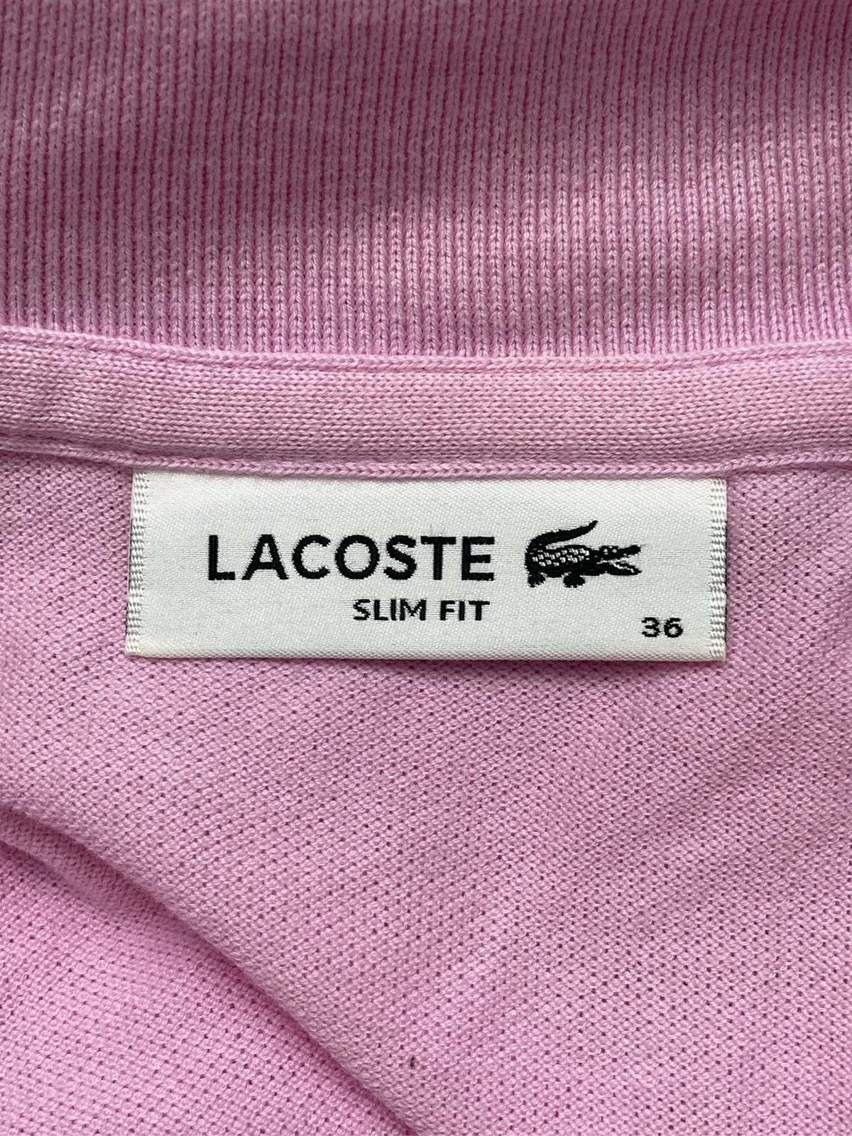digdig 楽天市場店の【中古】LACOSTE ラコステ ポロシャツ 36 ピンク レディース｜アングル3