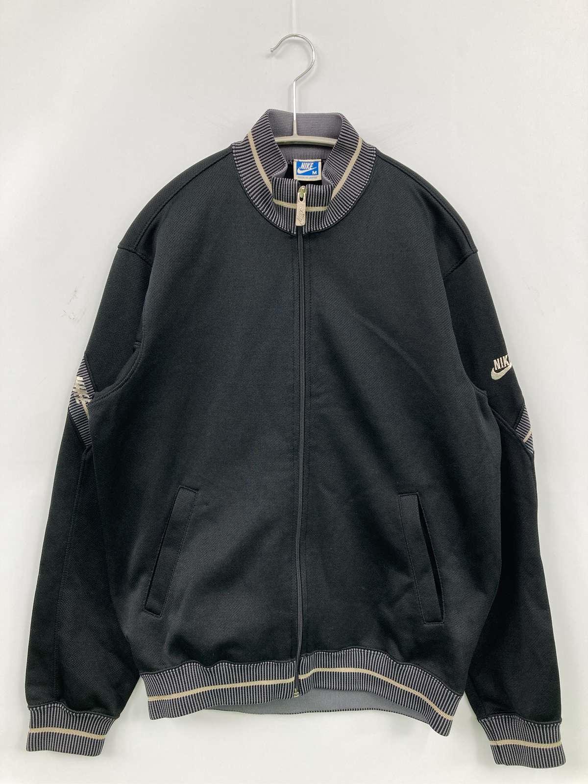 【中古】NIKE ナイキ ジャージ/トラックジャケット M ブラック メンズ