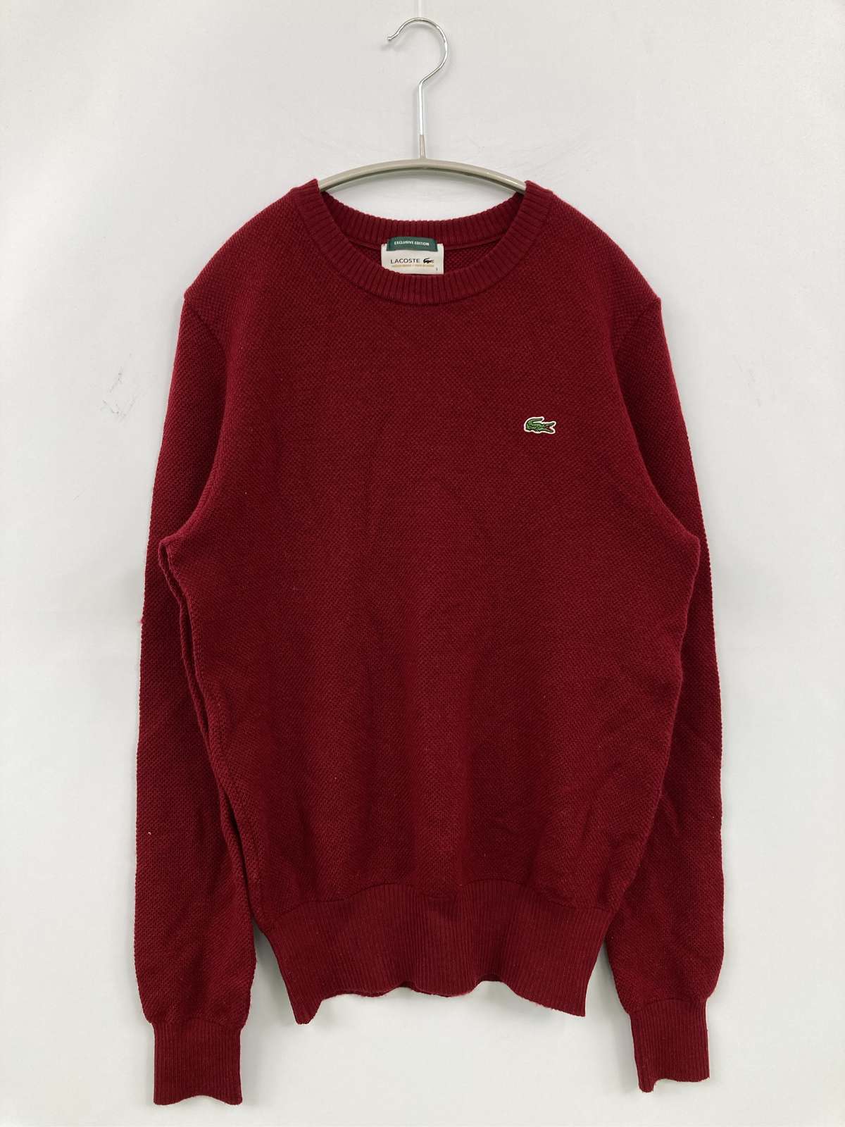 楽天市場】LACOSTE ラコステ（カラーレッド）（ニット・セーター