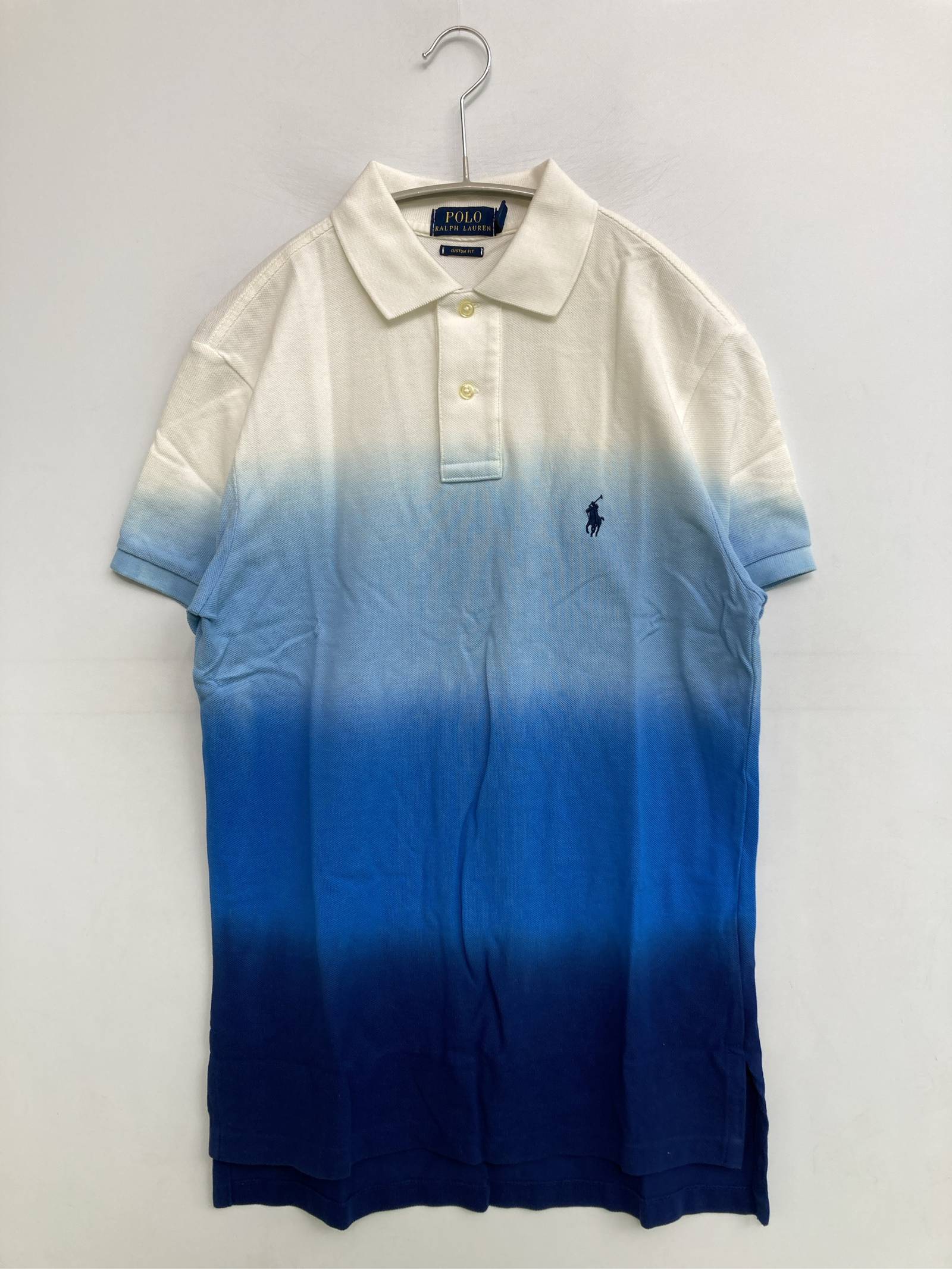 Rakuten - 【中古】Polo Ralph Lauren ポロラルフローレン ポロシャツ S ブルー ワンポイント ブランドロゴ 半袖 メンズ