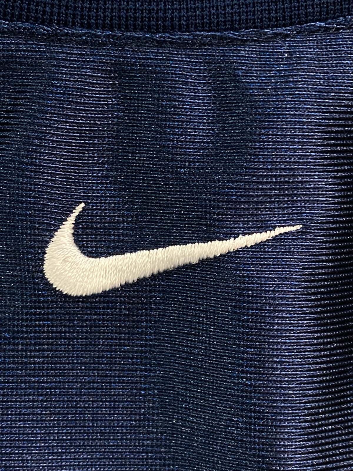 【中古】NIKE ナイキ ベスト XL ネイビー 無地 ワンポイント メンズ