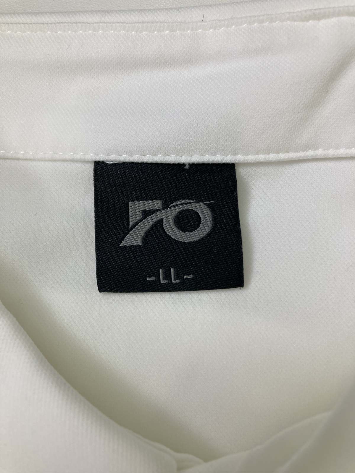 digdig 楽天市場店の【中古】Find-Out ファインドアウト ポロシャツ LL ホワイト 無地 半袖 メンズ｜アングル3