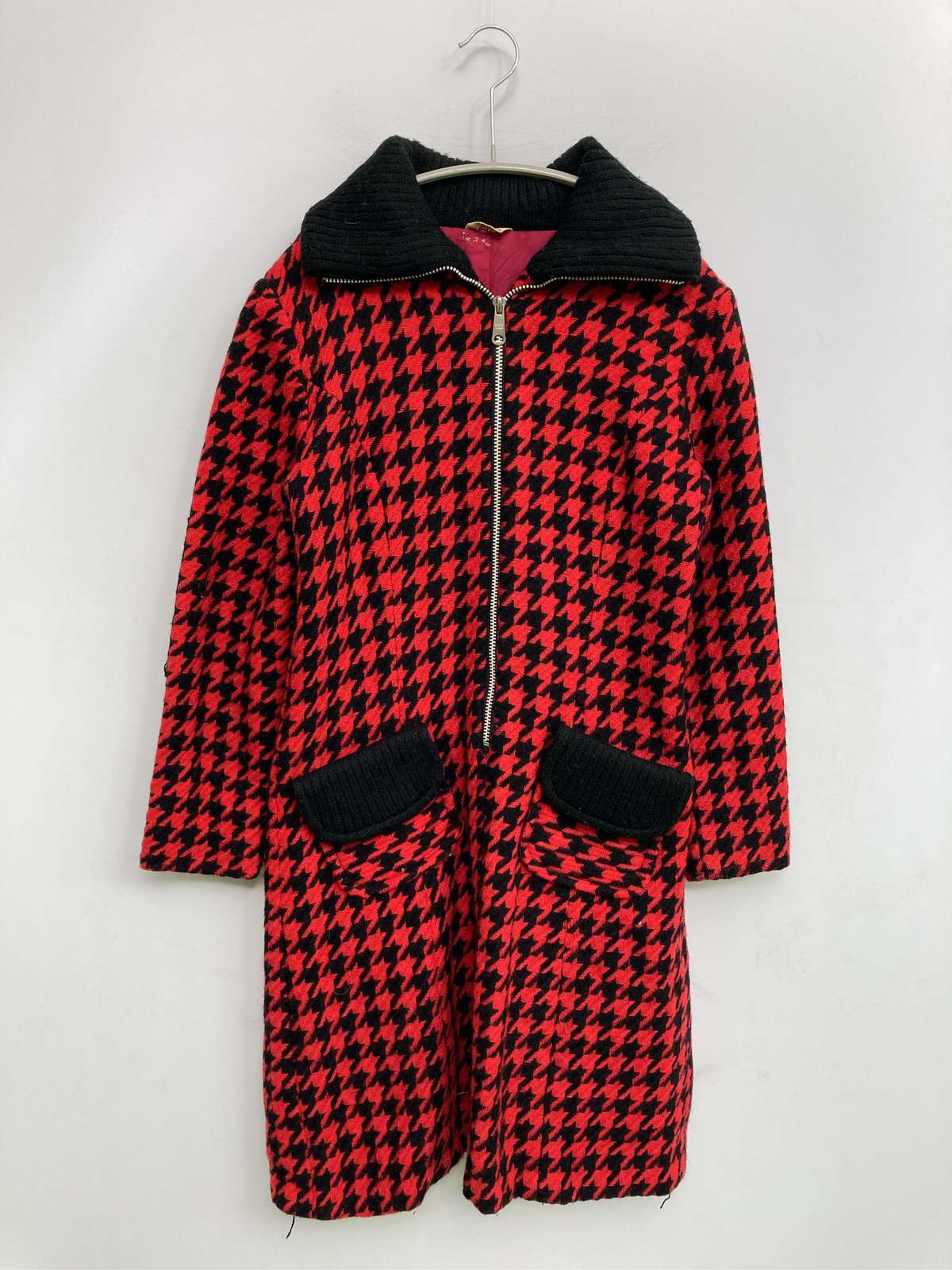 【中古】CIANNA ワンピース レッド レディース