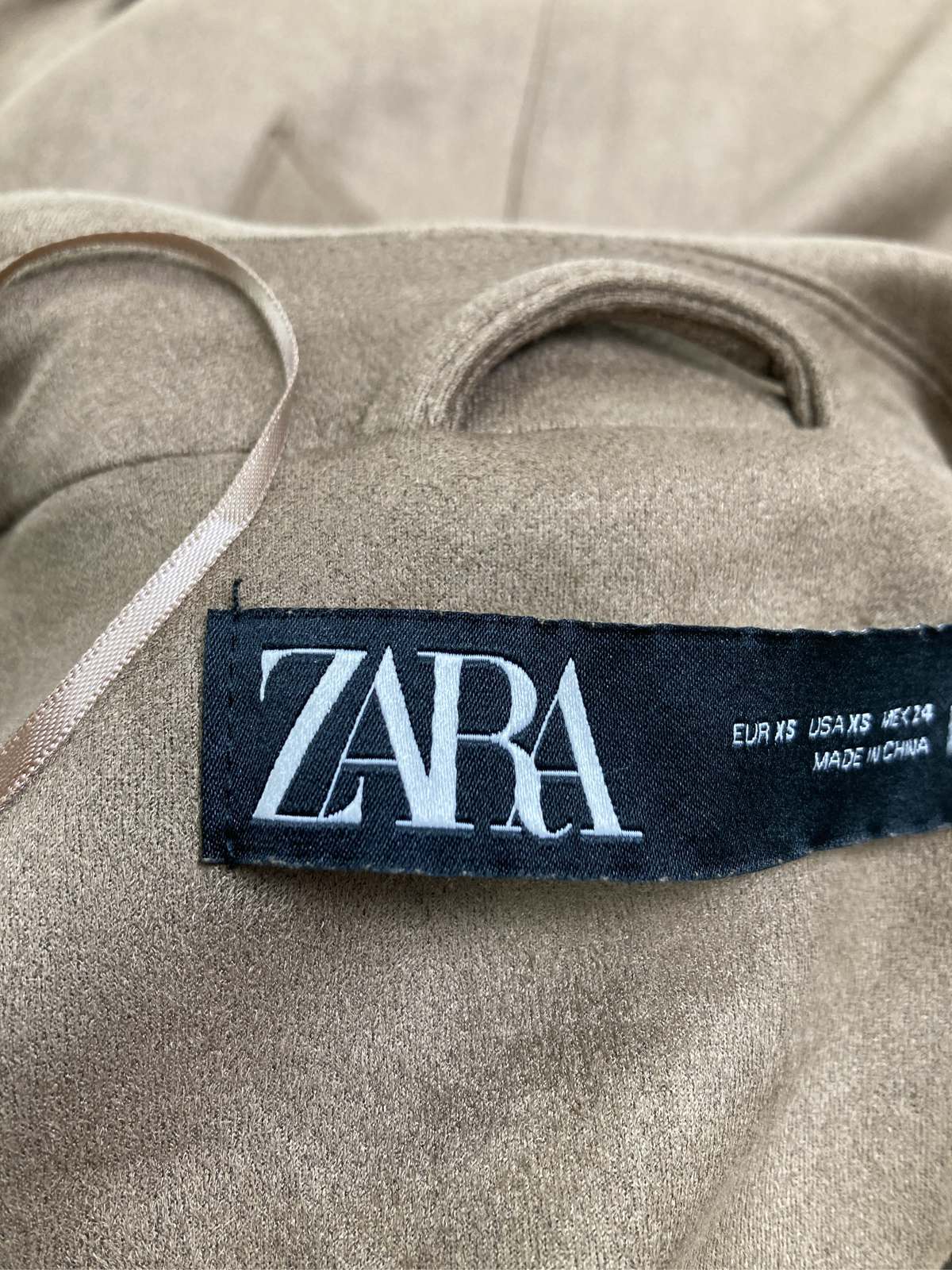 【中古】ZARA ザラ ベスト XS ブラウン レディース