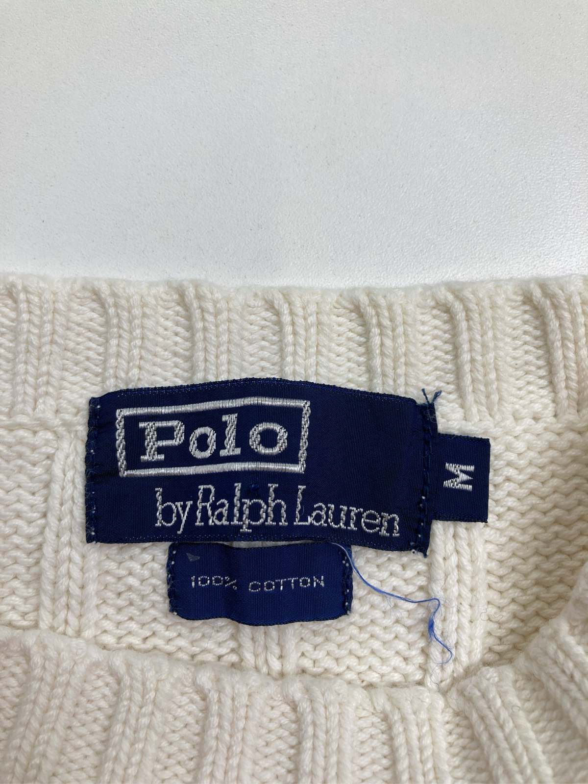 digdig 楽天市場店の【中古】Polo by Ralph Lauren ポロバイラルフローレン ニット/セーター M アイボリー レディース｜アングル3