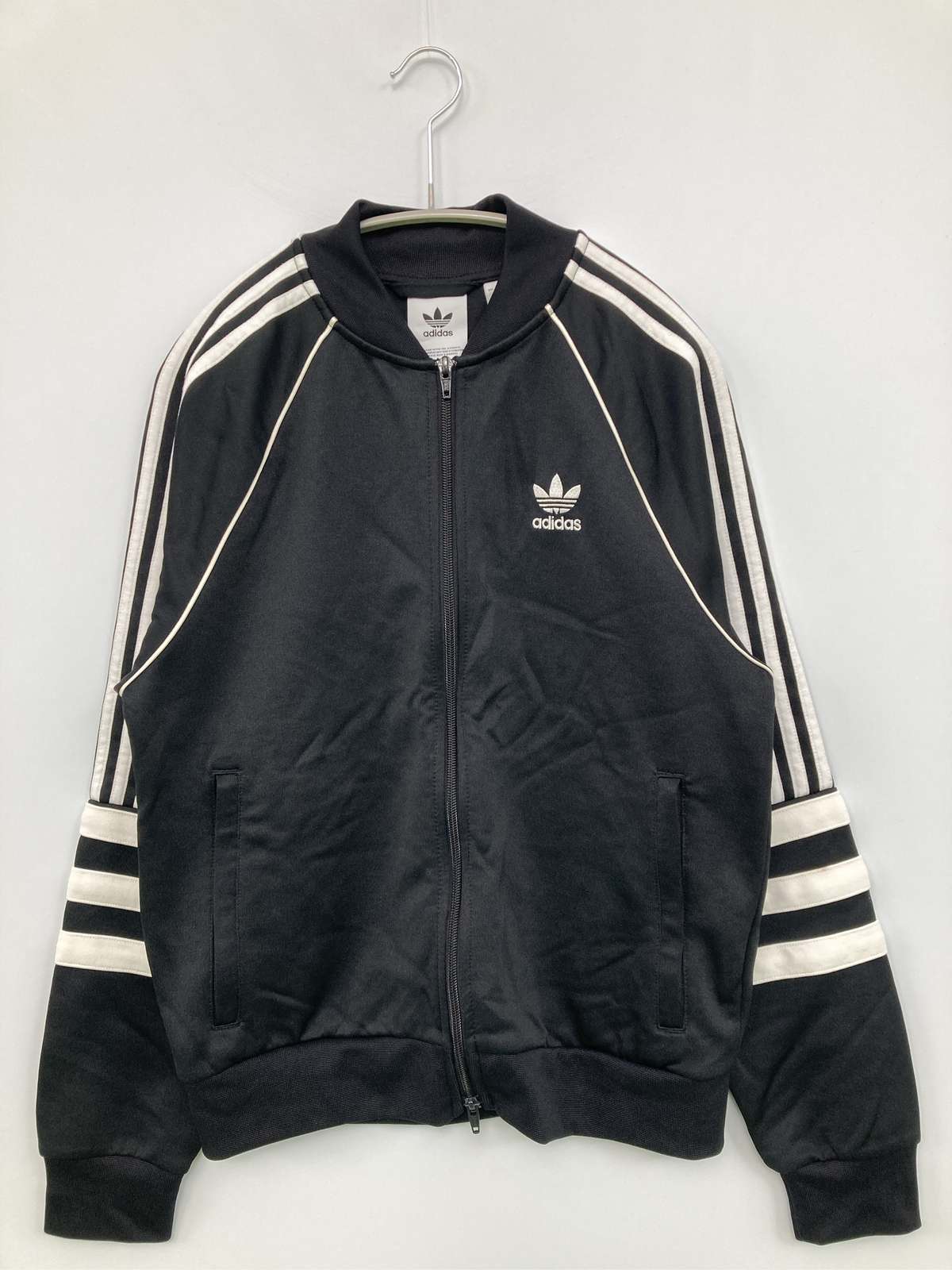 【中古】adidas アディダス ジャージ/トラックジャケット S ブラック メンズ レデ...