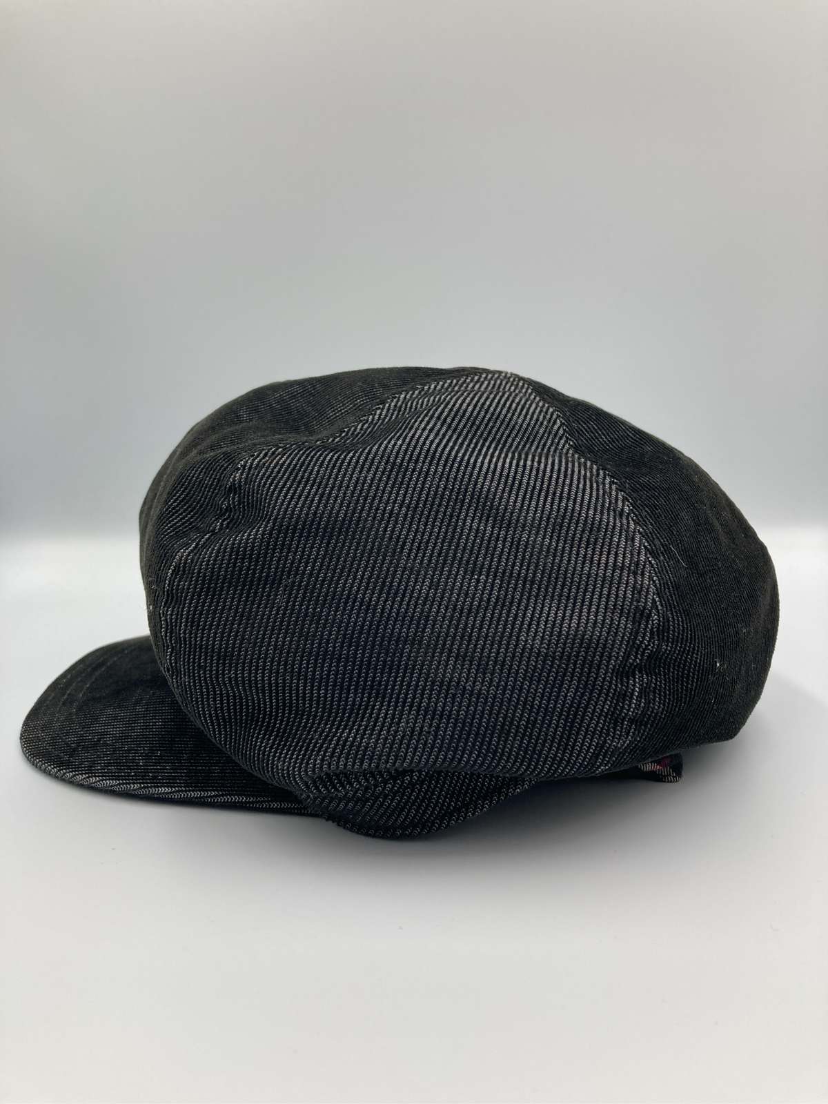 【中古】LACOSTE ラコステ キャスケット 58.5cm ブラック コットン メンズ レディース