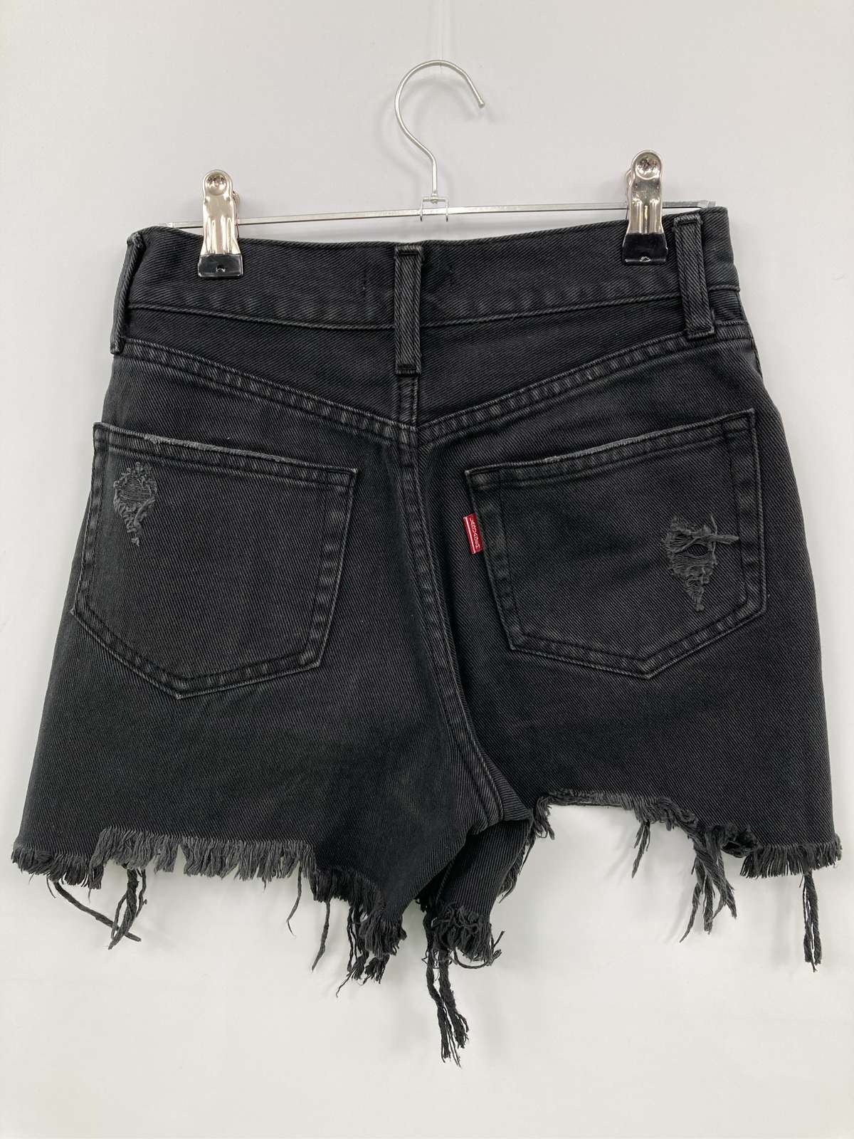 digdig 楽天市場店の【中古】LAGUA GEM ラグアジェム デニムパンツ XS ブラック レディース｜アングル2