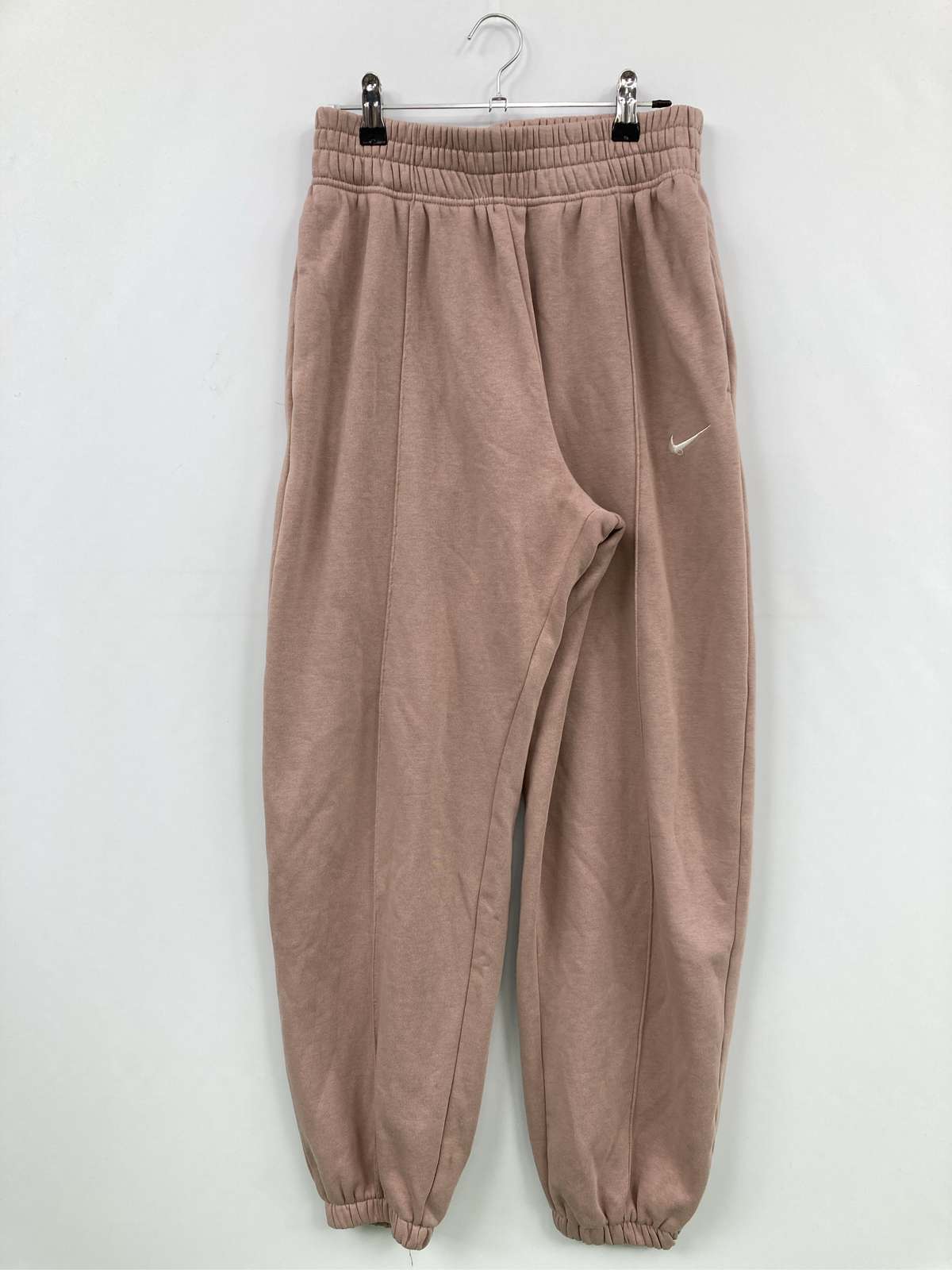【中古】NIKE ナイキ スウェットパンツ M ベージュ レディース