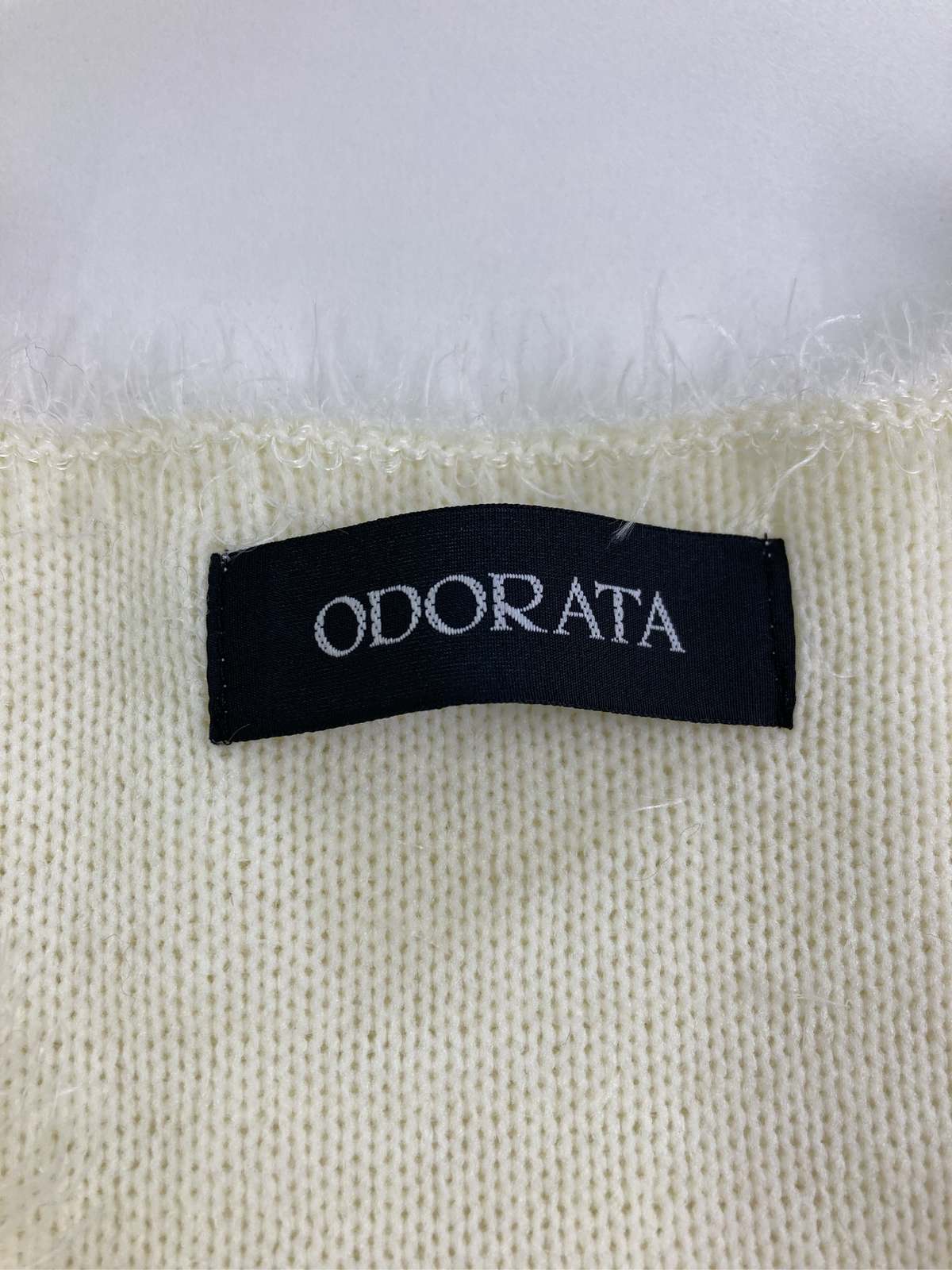 【中古】ODORATA ニット/セーター 38 アイボリー レディース