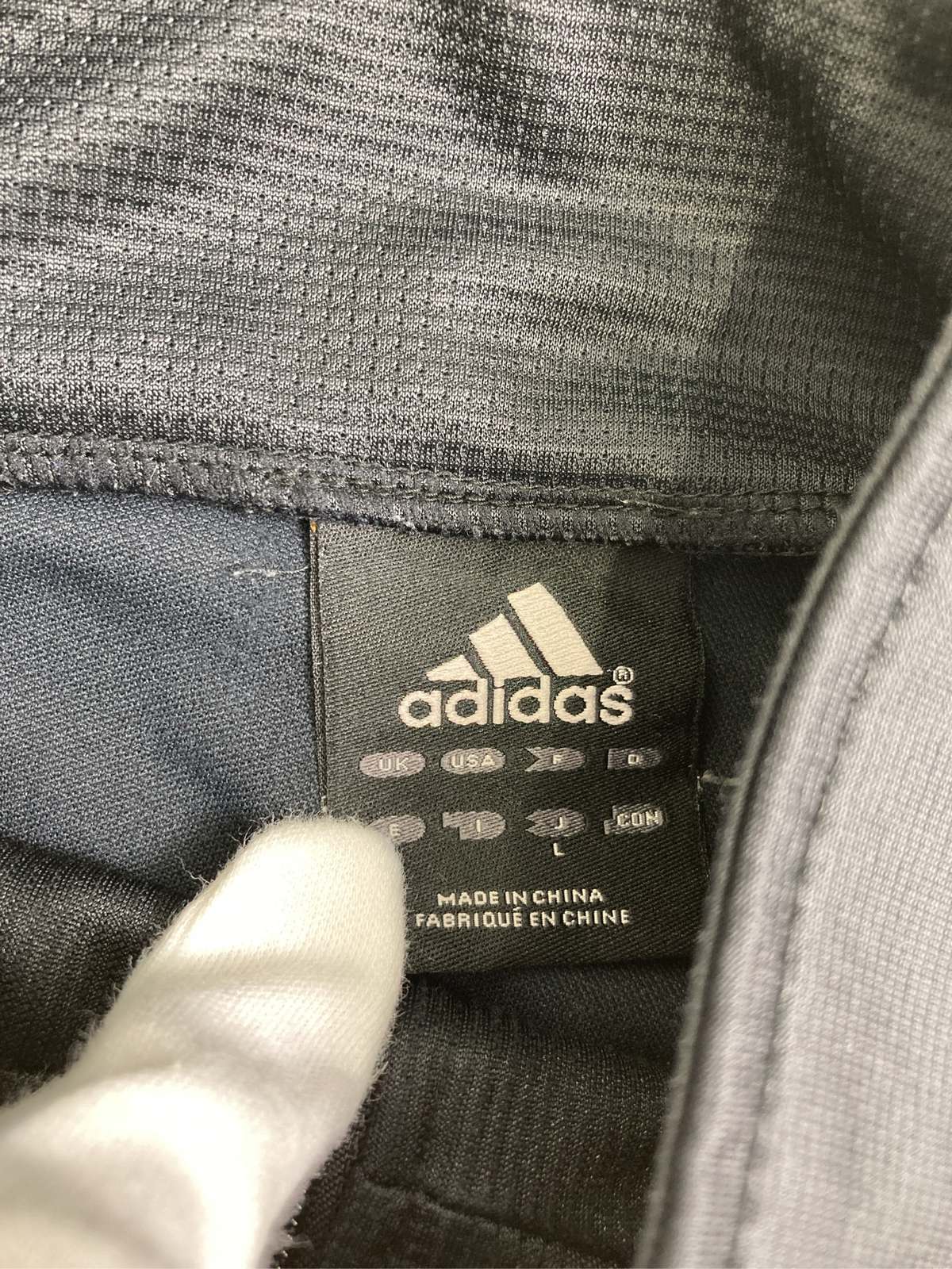 digdig 楽天市場店の【中古】adidas アディダス ジャージ/トラックジャケット L ブラック メンズ｜アングル3