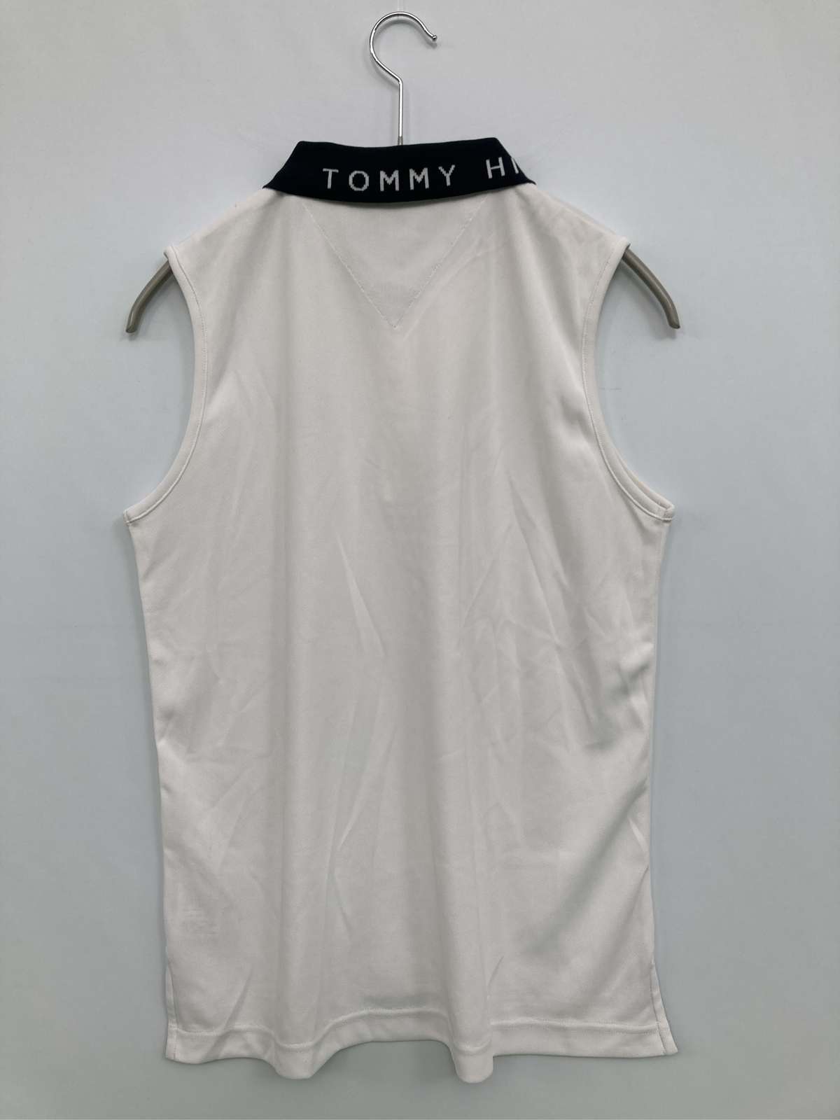 digdig 楽天市場店の【中古】TOMMY HILFIGER トミーヒルフィガー ポロシャツ L ホワイト レディース｜アングル2
