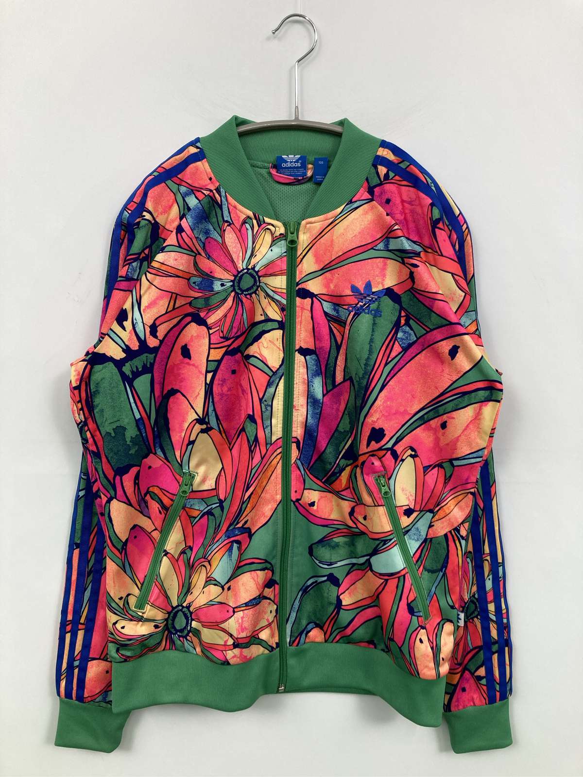【中古】adidas アディダス ジャージ/トラックジャケット 100 メンズ レディース