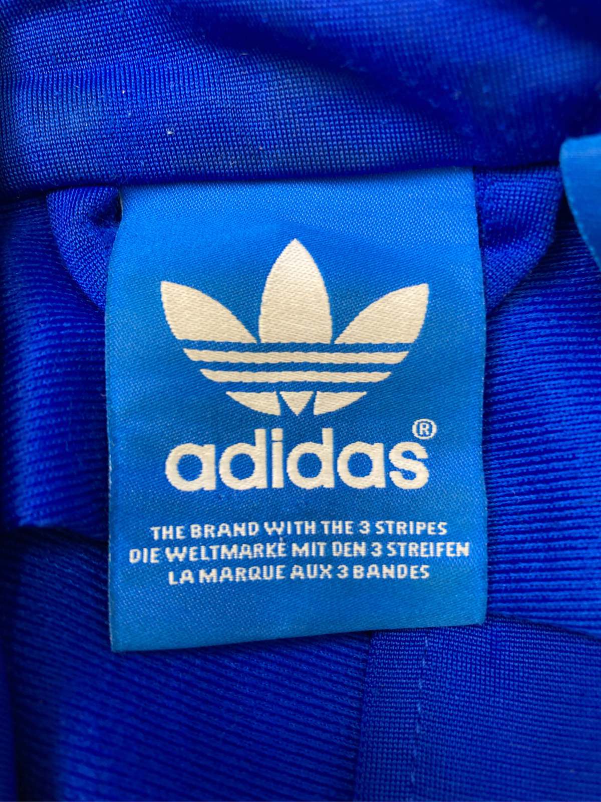【中古】adidas アディダス ジャージ/トラックジャケット ブルー メンズ
