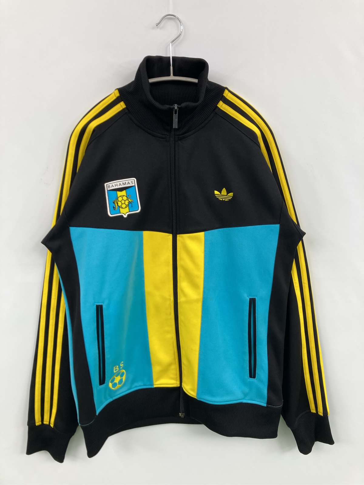 【中古】adidas アディダス ジャージ/トラックジャケット O95 ブラック メンズ