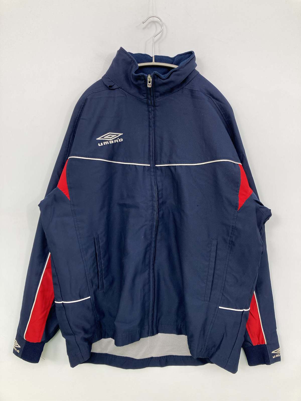 【中古】UMBRO アンブロ ジャージ/トラックジャケット L ネイビー メンズ