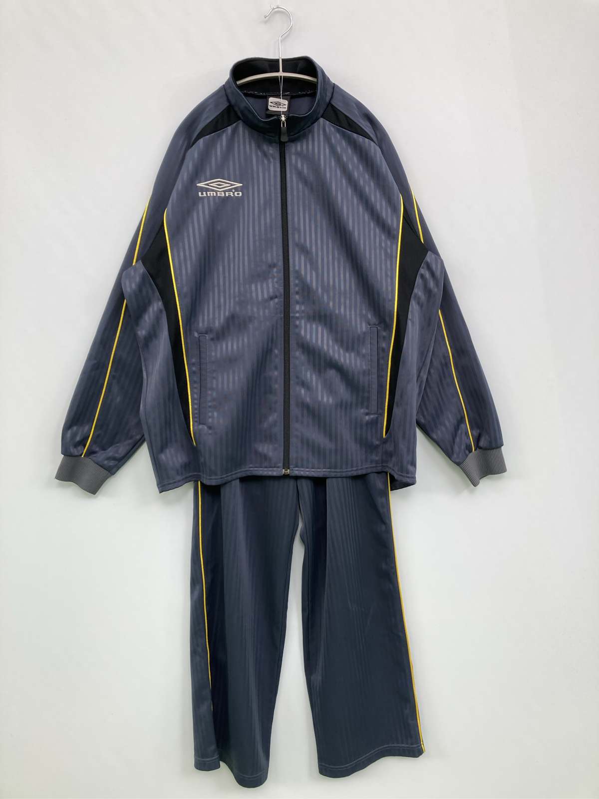【中古】UMBRO アンブロ ジャージ/トラックジャケット L ネイビー メンズ