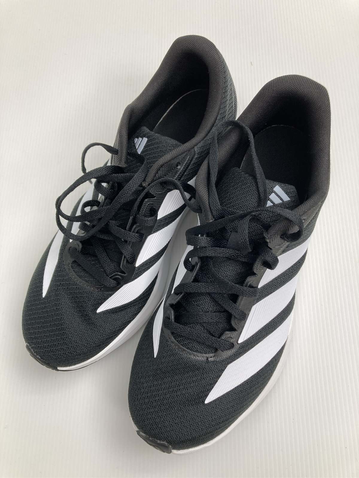 【中古】adidas アディダス スニーカー 280 ブラック 合成皮革/人工皮革 無地 ブランドロゴ 紐 ローカット メンズ レディース ブランド古着