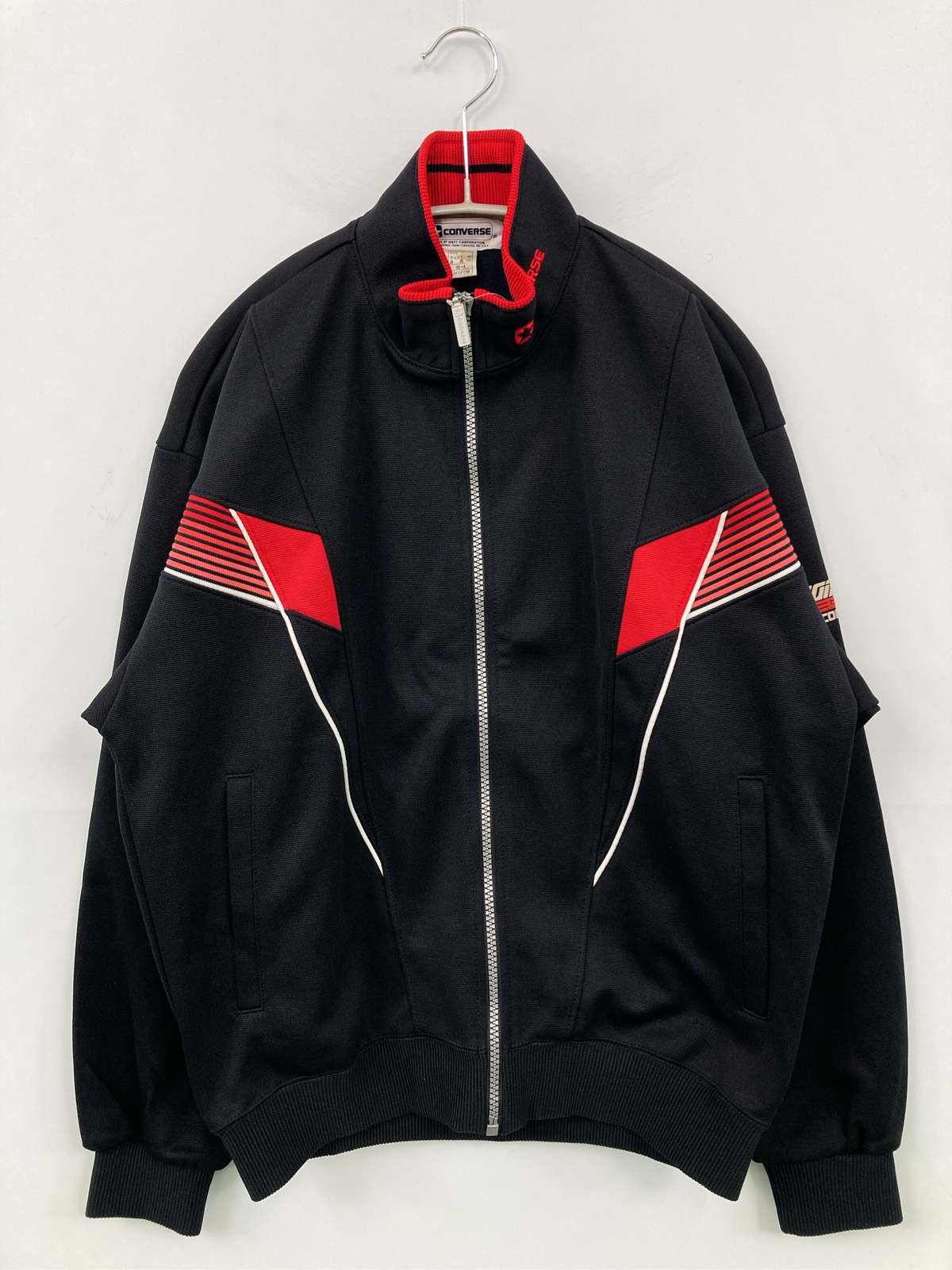 【中古】CONVERSE コンバース ジャージ/トラックジャケット JASPO M ブラック メンズ レディース