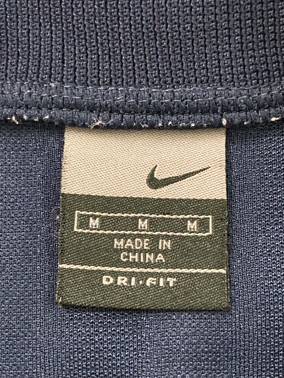 【中古】NIKE ナイキ ジャージ/トラックジャケット M ネイビー メンズ