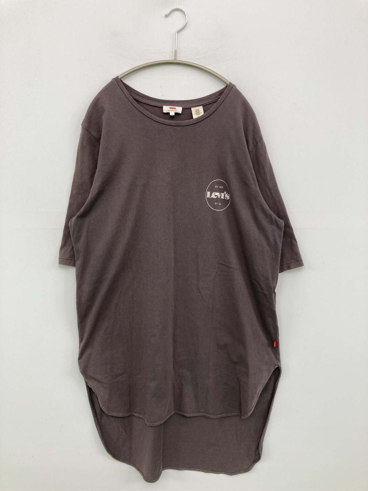 乐天商城 - 【中古】Levi's リーバイス Tシャツ/カットソー L グレー レディース
