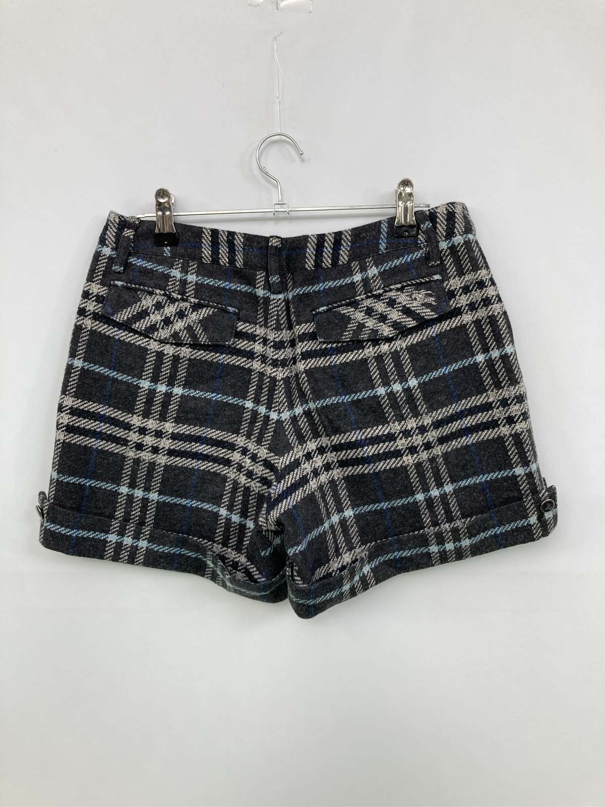 【中古】BURBERRY BLUE LABEL バーバリーブルーレーベル パンツ 38 グレー レディース