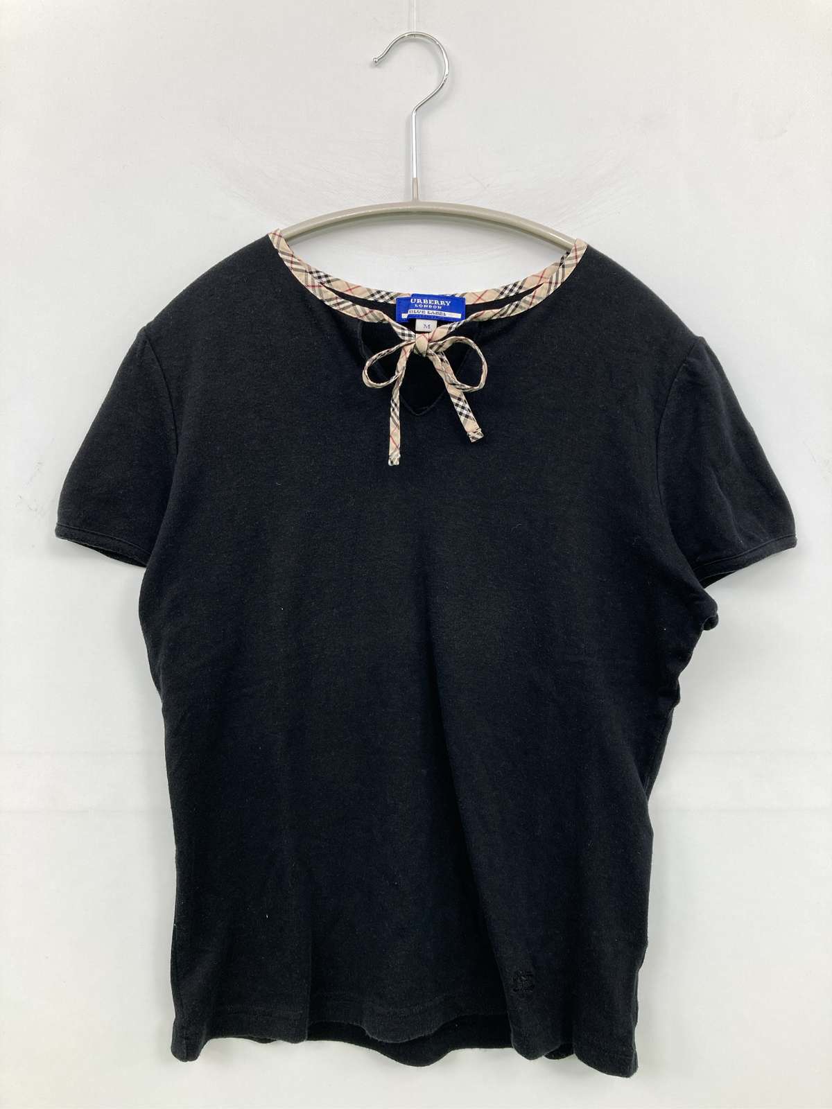 バーバリーブルーレーベル セーラー襟 リボン　半袖カットソー　トップス 楽天市場】バーバリー ブルーレーベル（Tシャツ・カットソー｜トップス