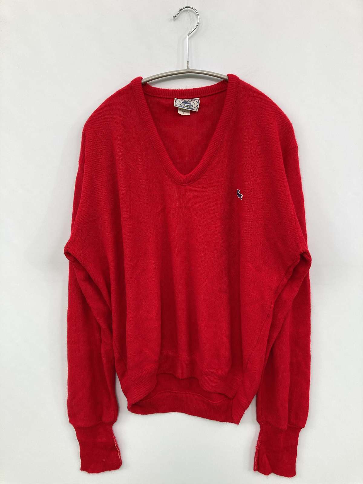 楽天市場】LACOSTE ラコステ（カラーレッド）（ニット・セーター