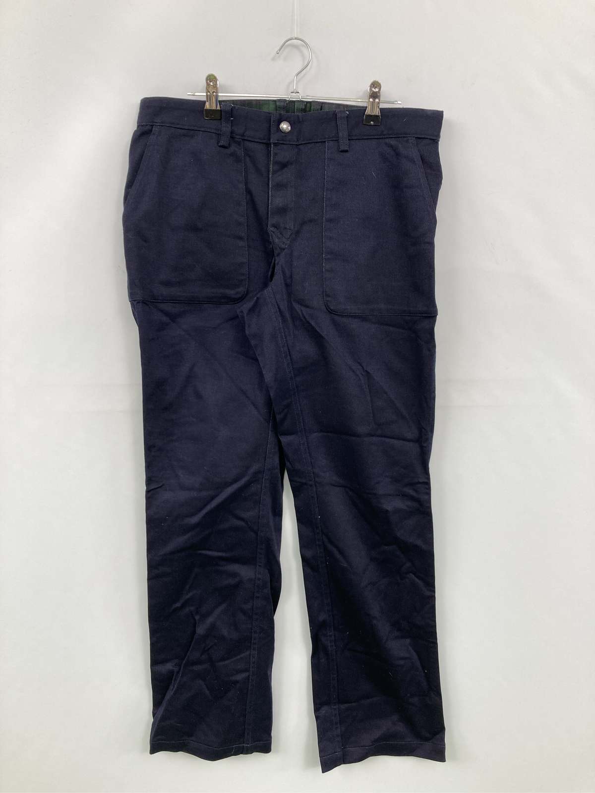 【中古】adidas アディダス パンツ 79 ネイビー メンズ