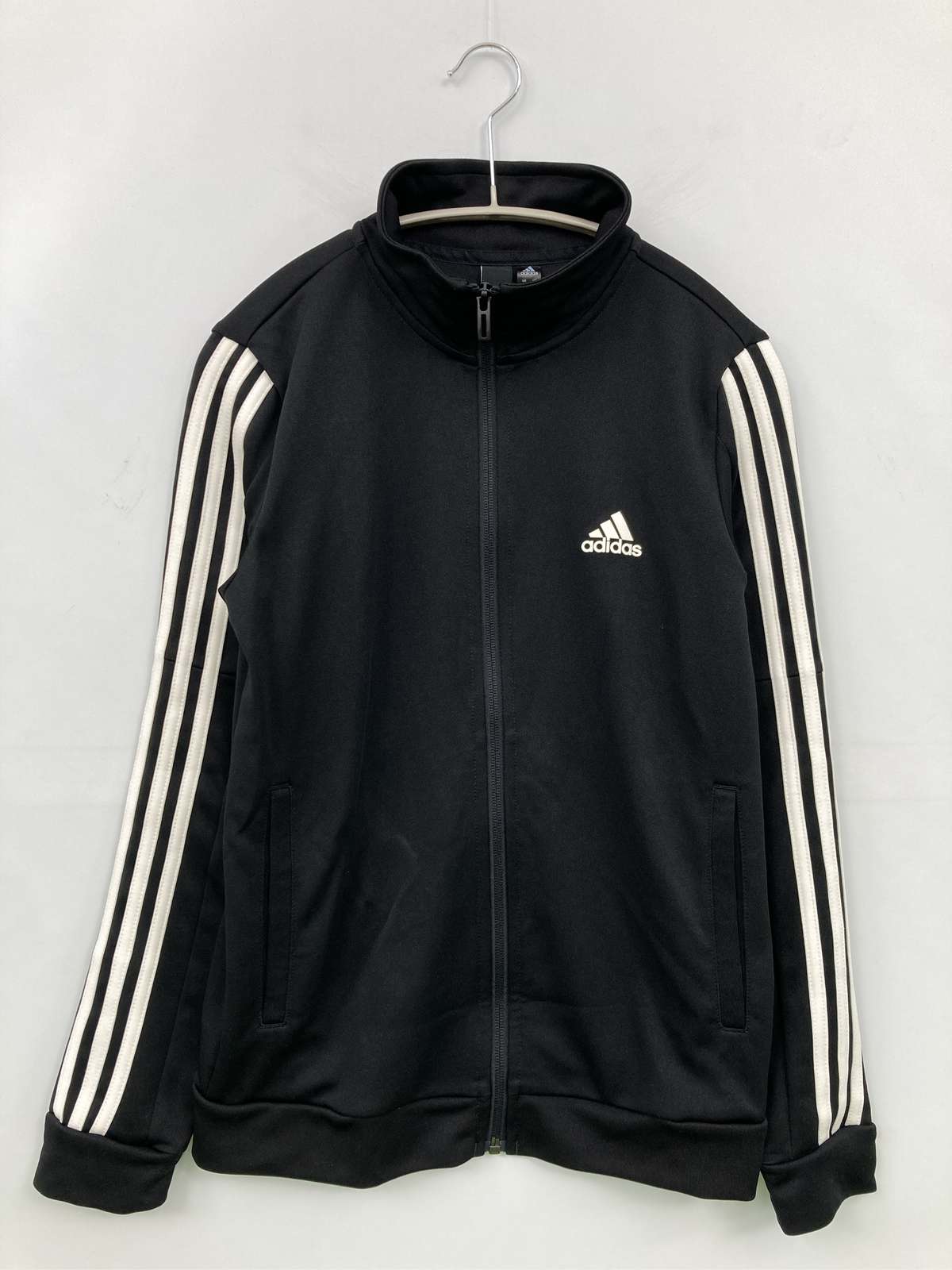 【中古】adidas アディダス ジャージ/トラックジャケット L ブラック メンズ