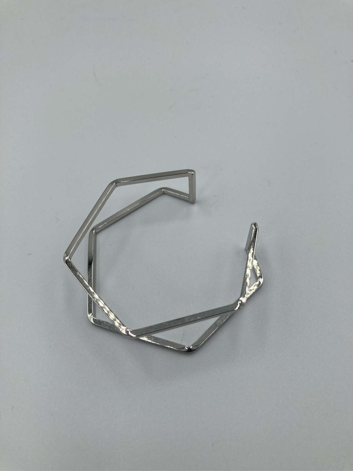 【中古】バングル/リストバンド シルバー その他金属 レディース