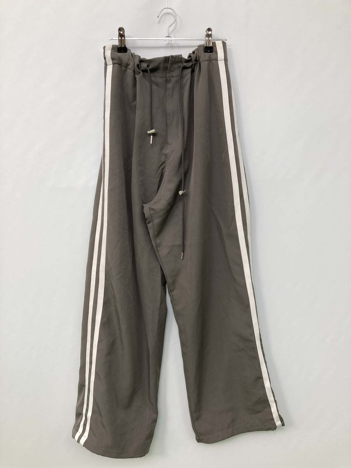 【中古】me+em select ミームセレクト パンツ M グレー レディース