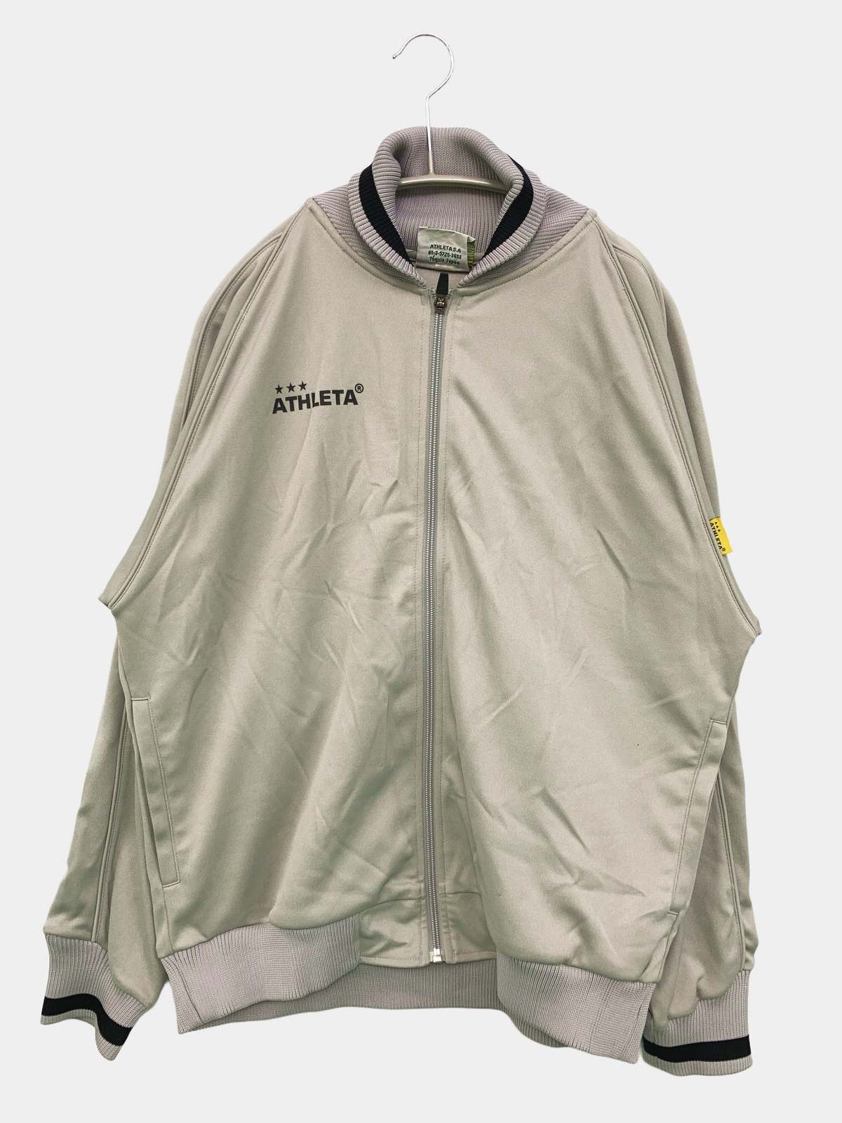 【中古】ATHLETA アスレタ ジャージ/トラックジャケット M グレー メンズ レディー...